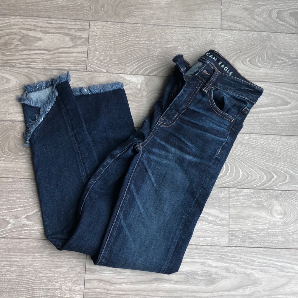 AE super hi rise jegging crop